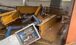 Faal olmayan Su Temin Projesi Tesisine girip 6 milyon liralık malzeme çaldılar