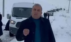 Van’da Kar Nedeniyle Araçlar Yolda Kaldı: Başkan Sert Tepki Gösterdi