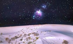 Bitlis’te uzay tutkunlarından nefes kesen çekim