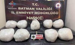 Batman’da yağ tenekelerine gizlenmiş vaziyette 45 kilo metamfetamin ele geçirildi