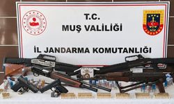 Malazgirt’te ruhsatsız silah operasyonu: 6 kişi tutuklandı