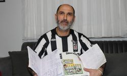 25 yıldır Beşiktaş’ın her maçını tek tek not ediyor
