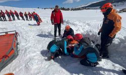 Kars’ta nefes kesen çığ tatbikatı: Ekipler zamanla yarıştı