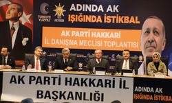 AK Parti Heyeti Hakkari’de Teşkilatla Bir Araya Geldi