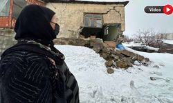 Yüksekova’da Ev Çöktü: Yaşlı Kadın Kış Ortasında Evsiz Kaldı