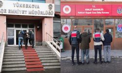 Hakkâri ve ilçelerinde çeşitli suçlardan aranan 9 kişi yakalandı