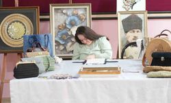 Muş’ta down sendromlu Rabia’nın sanatla yükselen başarısı