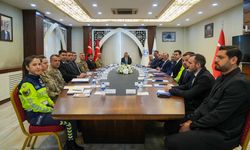 Vali Çelik Başkanlığında Asayiş Toplantısı Yapıldı
