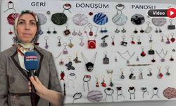 Yüksekova’da Atık Kumaşlar Sanata Dönüşüyor