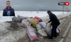 Yüksekova’da köy yolu çöplüğe döndü: Muhtar isyan etti