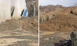 Hakkari’nin Durankaya beldesinde heyelan