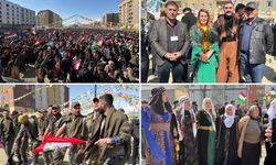 Yüksekova’da Newroz  binlerin katılımı coşku ile kutlandı