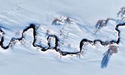 Mendereslerin karlı manzarası mest etti