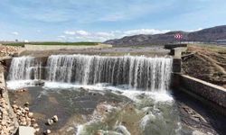 Kırkat Göleti’nde görsel şölen