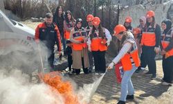 Şırnak’ta tamamı kadınlardan oluşan AFAD gönüllü ekibi eğitimi tamamladı