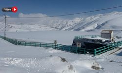 Dilimli Barajı’nın Yüzeyi Mart Ayında Buz Tuttu