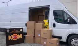 Muş’ta 1 milyon 110 bin adet makaron ele geçirildi