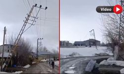 Elektrik direkleri mahalleliyi tedirgin ediyor