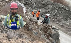 Dağcılar Heyelan Bölgesinde Zorlu Mesaide