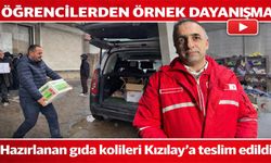 Yüksekova’da öğrencilerden örnek dayanışma