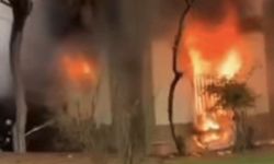 Gaziantep’te caminin bodrum katında korkutan yangın