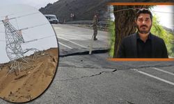 Hakkari-Van Karayolu’ndaki Heyelana Milletvekili Düşünmez’den Tepki