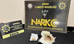 Şırnak’ta çocuk bezine gizlenmiş eroin ele geçirildi: 1 gözaltı