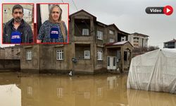 Yüksekova’da sağanak: Evler ve okul bahçesi su altında kaldı