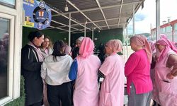 Mobil sigara bırakma polikliniğine kadın işçilerden yoğun ilgi