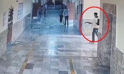 Lisede 16 kişinin yaralandığı saldırı anı kameralara böyle yansıdı