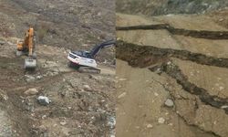 Hakkari-Van yolunda alternatif yol yine çöktü