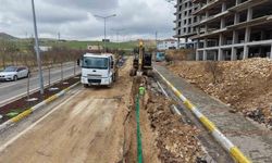 Mardin’de bir mahallede daha atıksu hattı döşeme çalışması tamamlandı