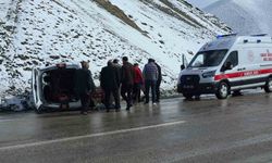 Hakkari-Van karayolunda kaza! 1 Yaralı