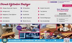 DİSMEK’ten 15 yeni kurs