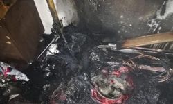 Geçimli’de ev yandı: 9 nüfuslu aile açıkta kaldı