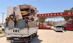 Akçakale Gümrük Kapısı’ndan sivil geçişler başladı