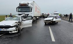 Siverek’te zincirleme trafik kazası: 2 ölü, 2 yaralı