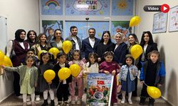 Murat Işık Anaokulu'ndan Hastane Çocuk Servisini Renklendiren Dokunuş