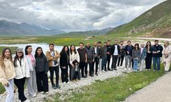 Üniversite öğrencileri Nehil Sazlığı’nda gözlem yaptı