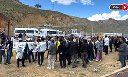 Hakkari’de tüm bileşenler heyelan bölgesinde tek ses oldu
