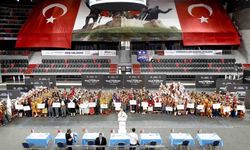 Gaziantep’te ’Türkiye Halk Oyunları Kulüpler Arası Bölge Şampiyonası’ düzenlendi