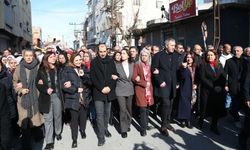 DEM Parti’den eş zamanlı "Barış İçin Adım At" yürüyüşleri