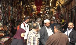 Gaziantep’in tarihi çarşılarında bayram yoğunluğu