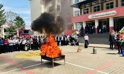 Bingöl’de 6 bin 100 kişiye yangın ve tahliye eğitimi