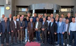 Erbil Valisi Xoşnav ve Mergesor Kaymakamı Ahmad Yüksekova’da Karşılandı