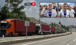 Esendere Sınır Kapısı’ndaki 3 kilometrelik tır kuyruğu şoförleri mağdur etti