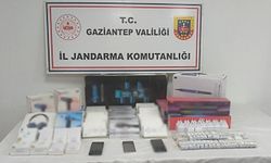 Gaziantep’te 1,4 milyon TL değerinde kaçak malzeme ele geçirildi: 2 gözaltı