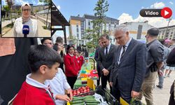 Öğrenciler ÇEDES projesi kapsamında çalışmalarını sergiledi