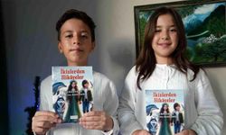 5 bine yakın kitap okuyan 10 yaşındaki ikizler yazar oldu