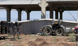 İşçilerin üzerine beton blok düştü: 1 can kaybı, 1 yaralı